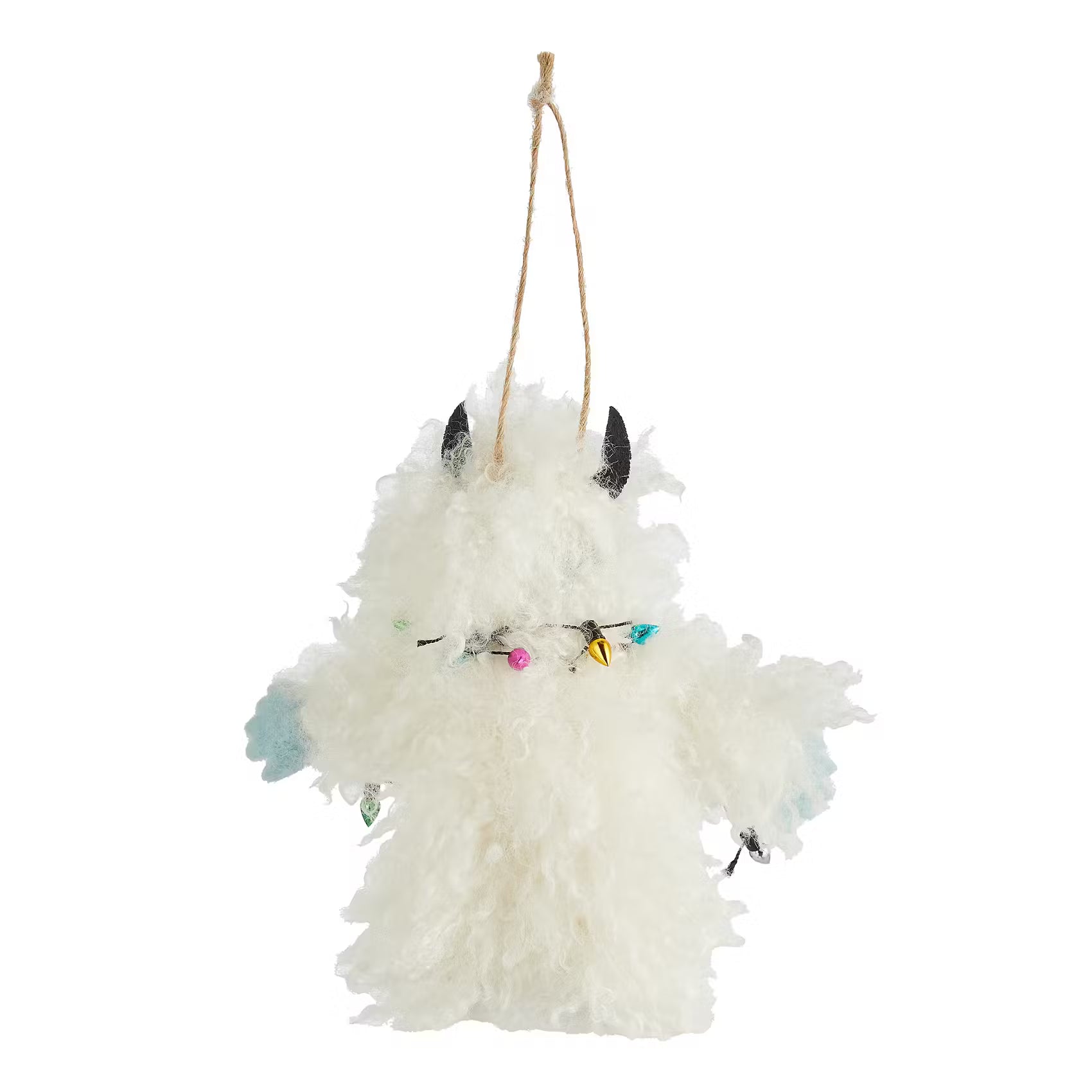 HANG ON Baumanhänger Yeti mit Lichtern