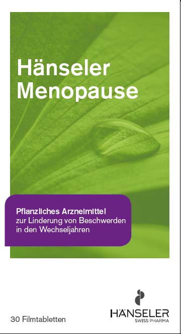 HAENSELER Menopause Filmtabl Blist 30 Stk