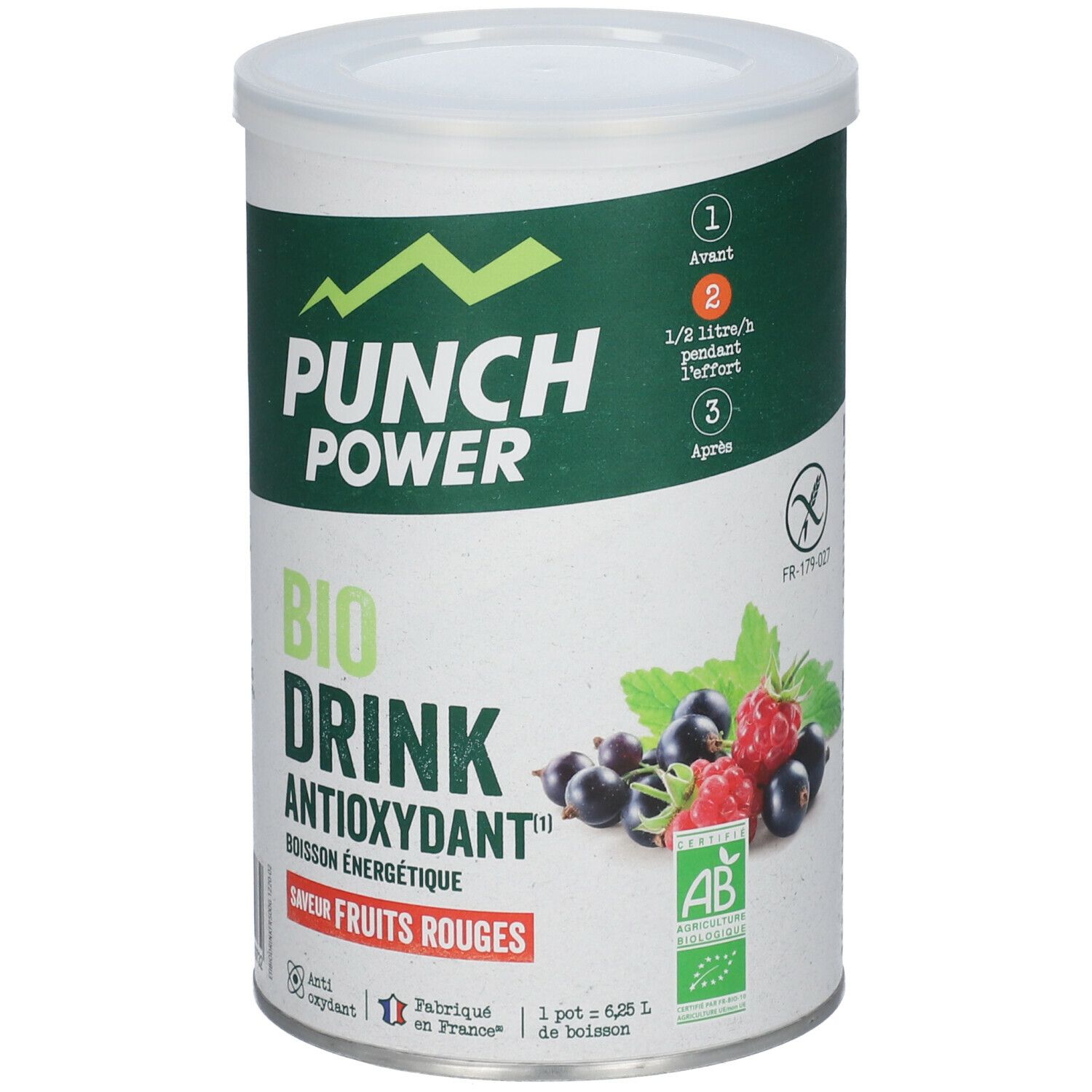 PUNCH POWER Biodrink Antioxidant BIO Rote Früchte