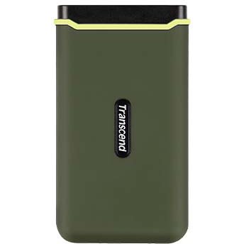 Transcend ESD380C 1 To USB Type-A vers USB Type-C 3.2 Gen 2 (3.1 Gen 2) Vert