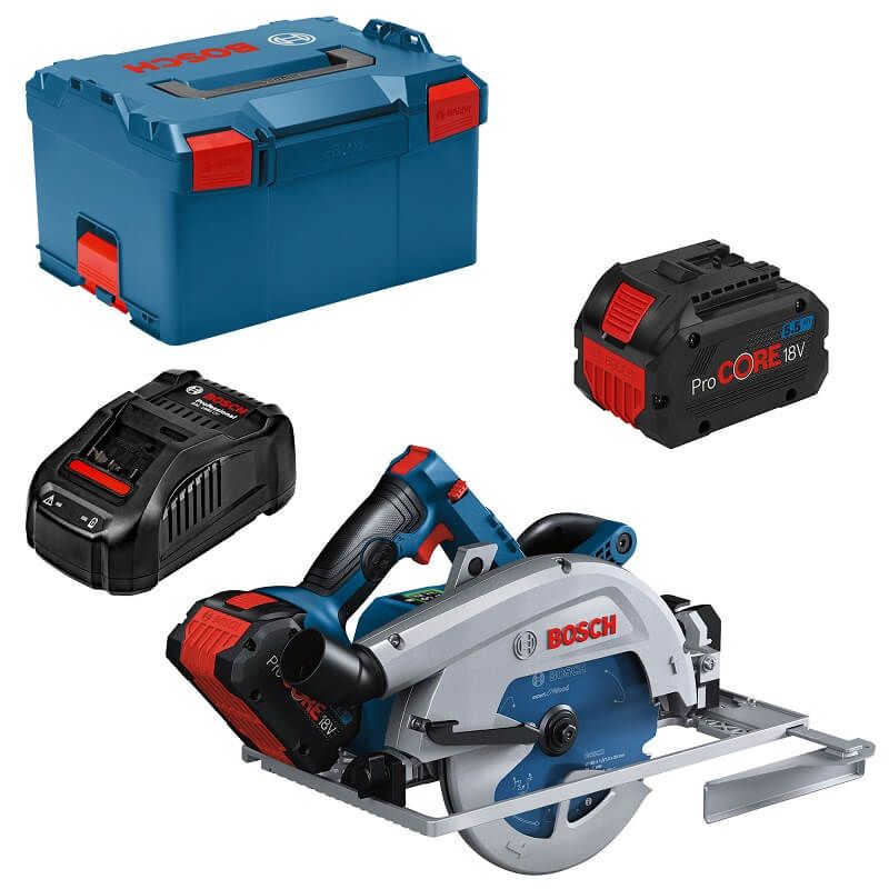 Bosch GKS 18V-68 GC Li-ion accu cirkelzaag set (2x5.5Ah) in L-Boxx - 190mm - 06016B5130