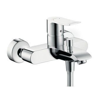 Hansgrohe Metris badkraan m. omstel en koppelingen chroom