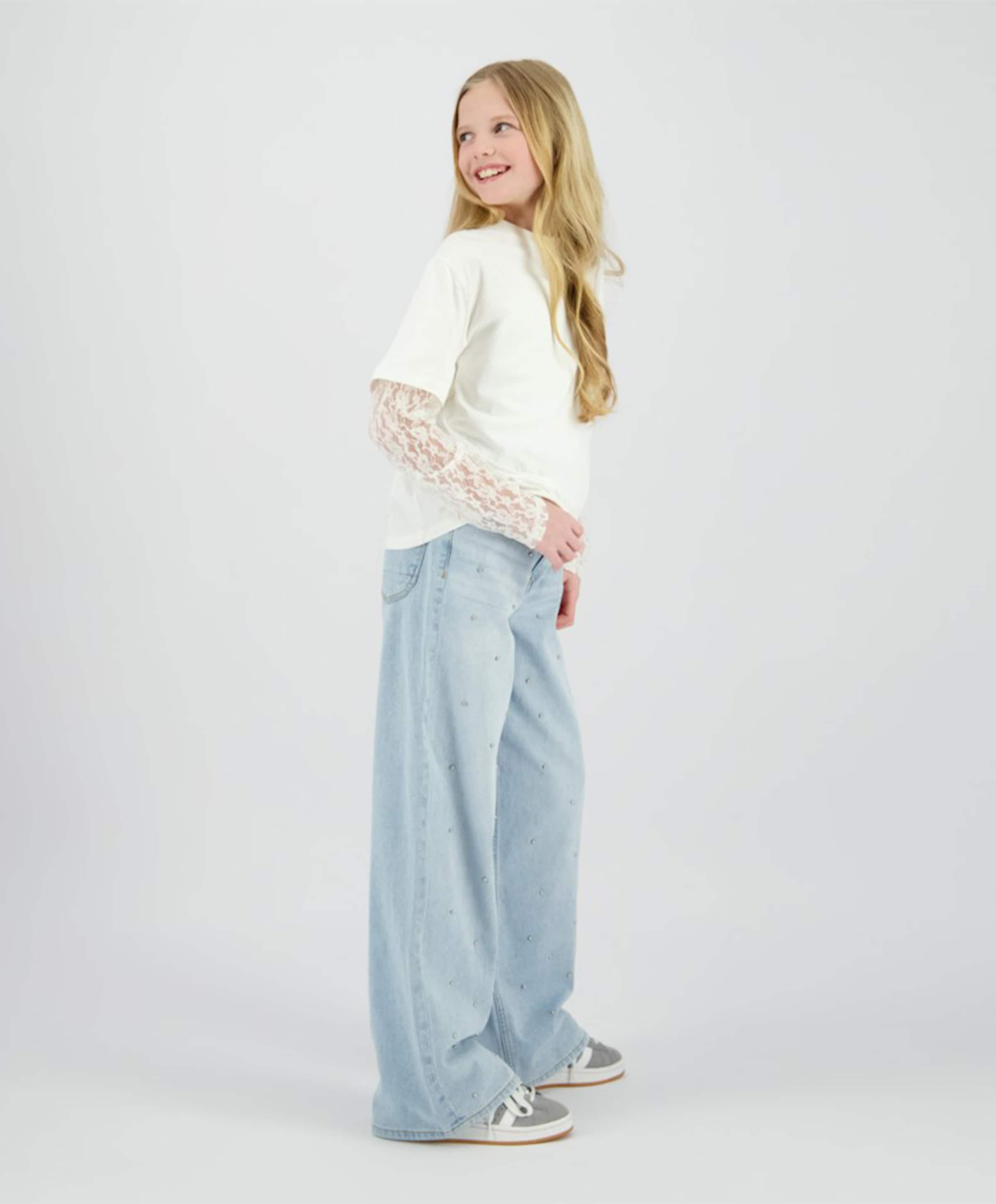 Raizzed Meisjes longsleeve wit