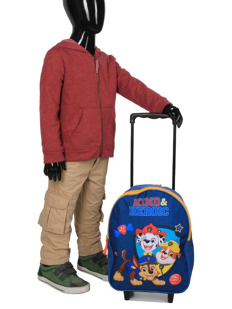 Sac À dos À roulettes Pat Patrouille Heroic
