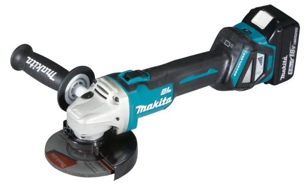 Makita DGA511RTJ - Vinkelkværn - ledningfri - 125 mm - 2x 5ah batteri og lader