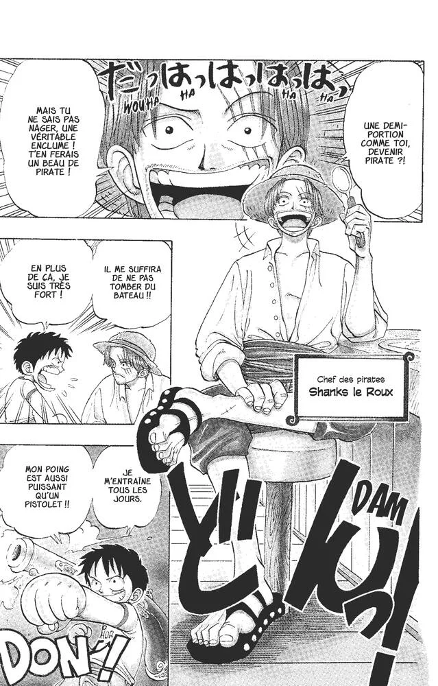 ONE PIECE - MANGA TOME 1 - ROMANCE DAWN A L'AUBE D'UNE GRANDE AVENTURE