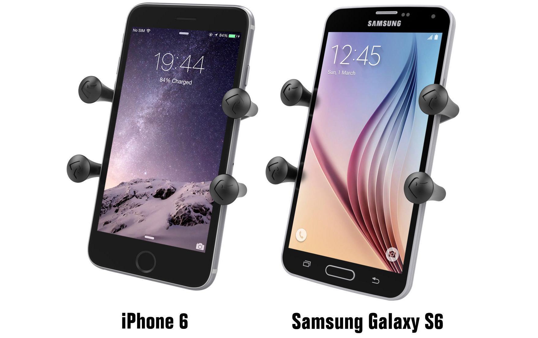 Smartphone-Halterung X-Grip RAM-HOL-UN7BUUniversal Smartphonehalterung, Top