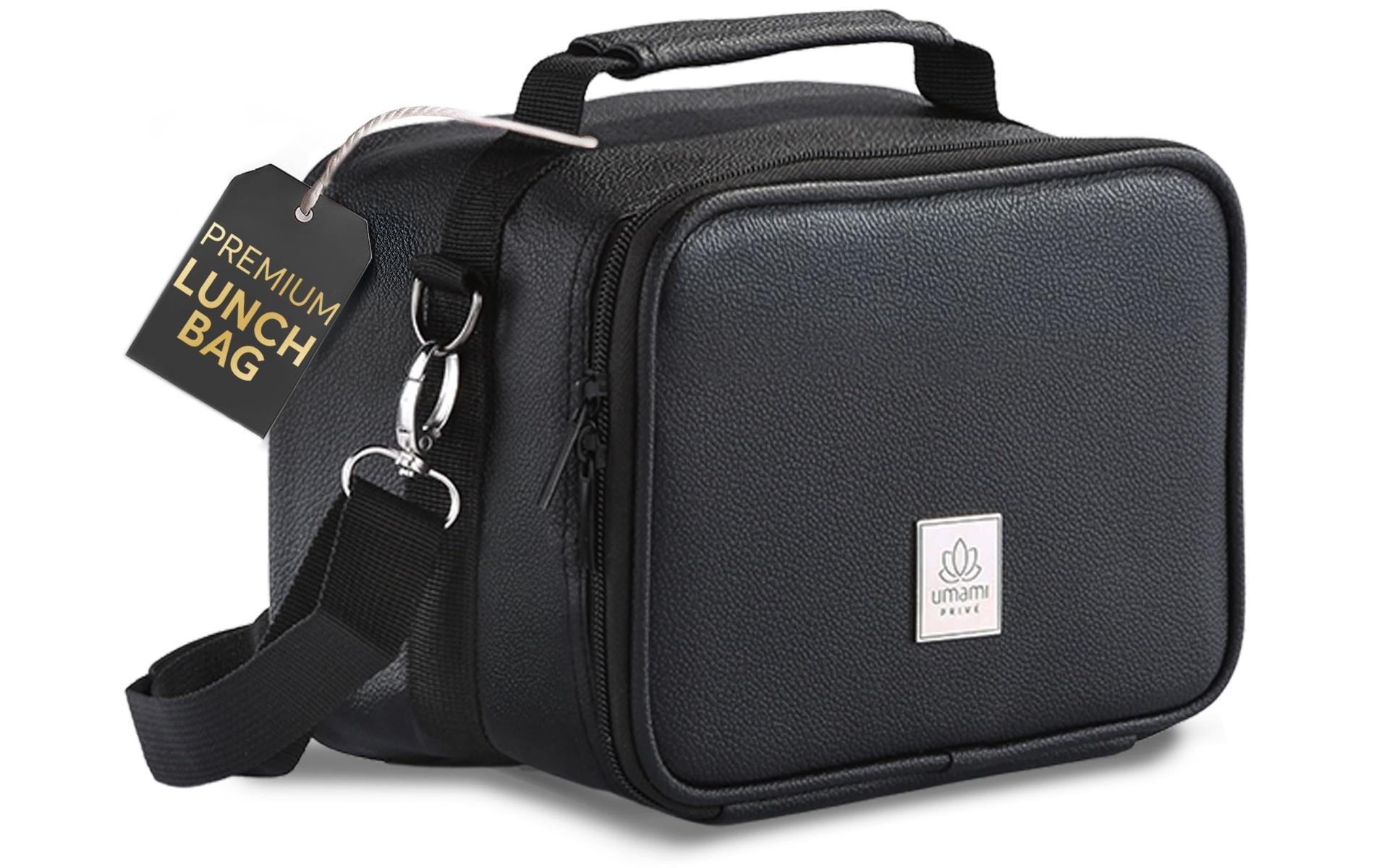 Lunchbox Thermocase Deep Black PremiumIsolierte Lunchbox mit ergonomischem Griff