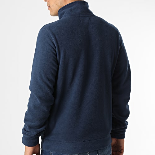 Sweat Polaire Col Zippé 20714314 Bleu Marine