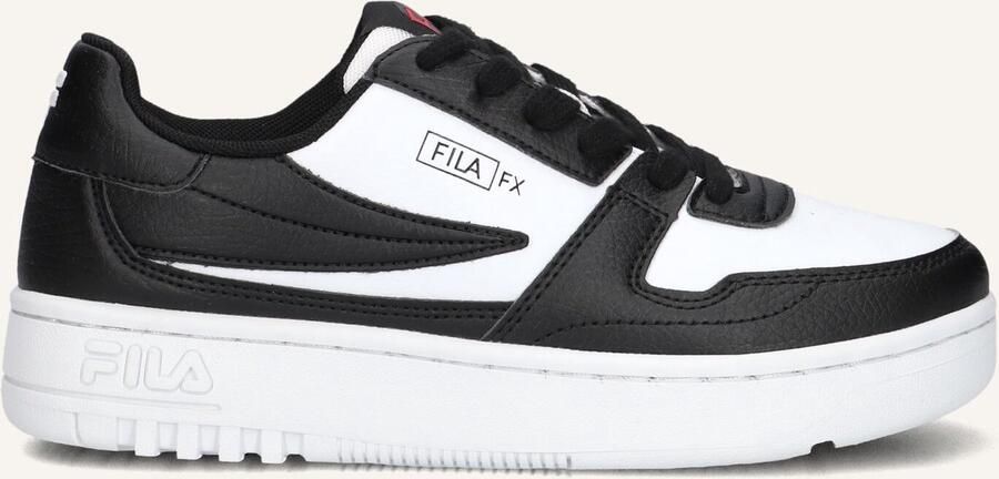 Fila Zwarte Retro Stijl Lage Sneakers Black