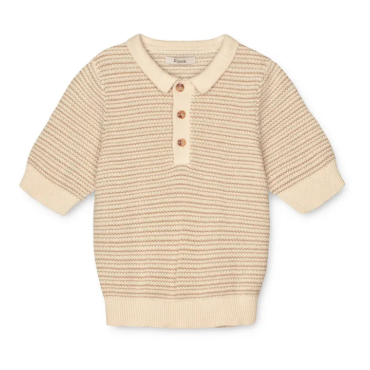 Fliink Polo Utily Coton Bio | Crème