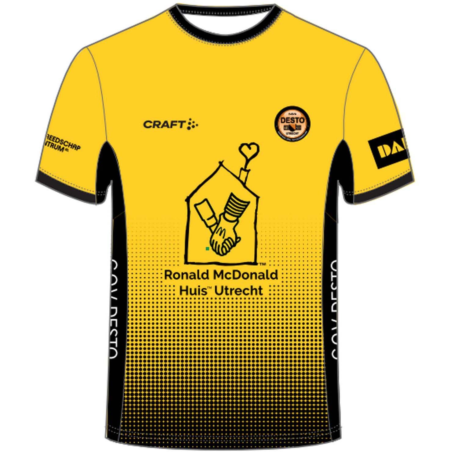 Craft  COV Desto Keepersshirt Korte Mouw Away Heren