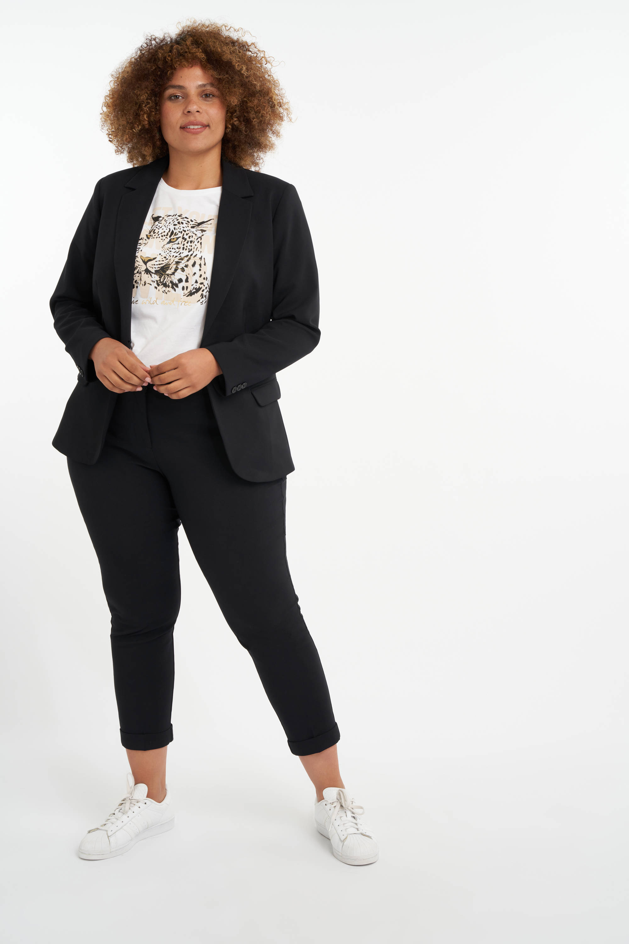 MS Mode blazer zwart