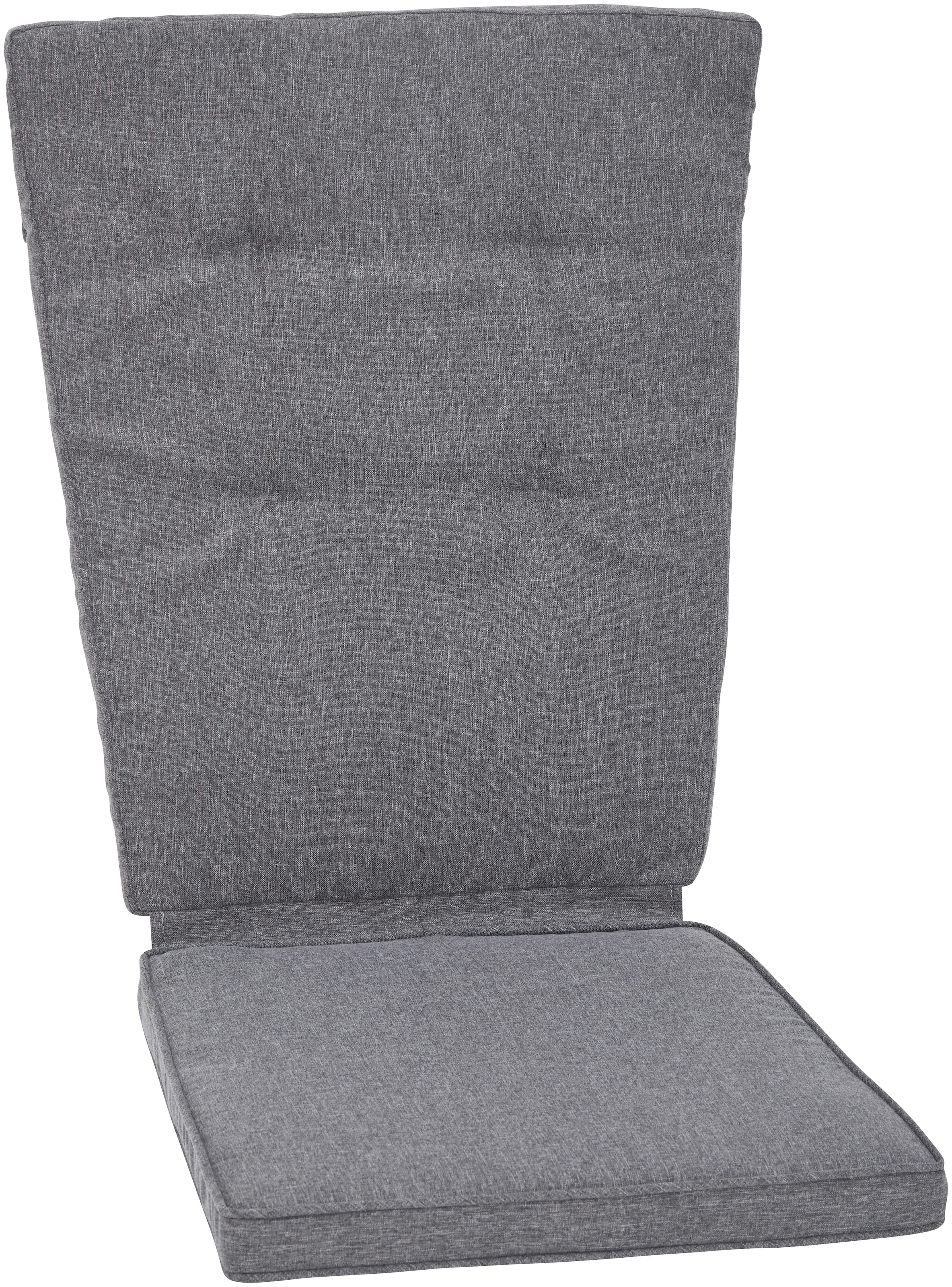 KONIFERA Garten-Essgruppe »Belluno« 10x Sessel, 1x AZ-Tisch 179-300x73/89cm, inkl. Auflagen, Polyrattan, 21 Stk. tlg. 2 der 10 Sessel stufenlos verstellbar, Tischplatte aus Sicherheitsglas