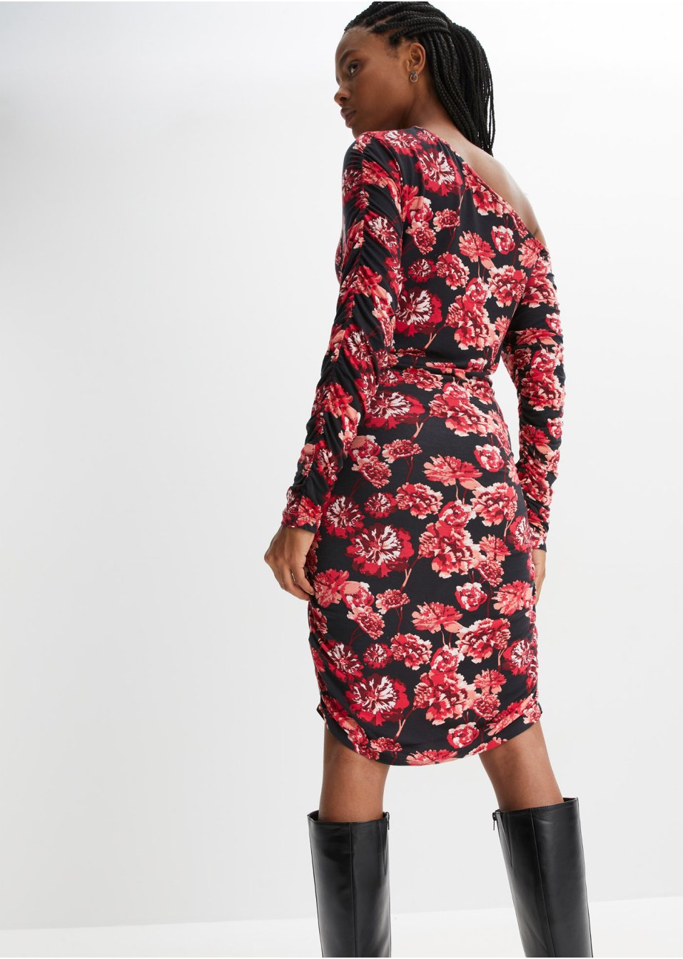 Robe à épaule découverte