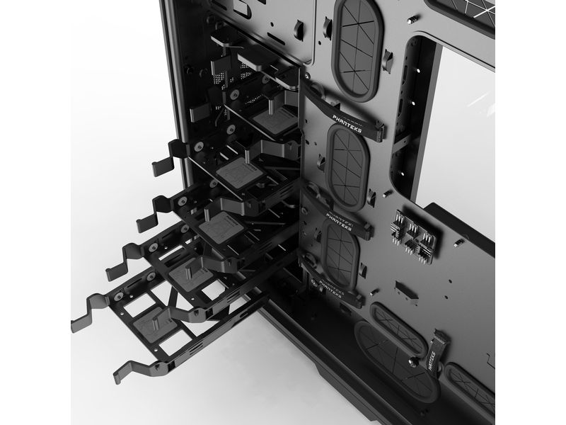 Phanteks PC-Gehäuse Enthoo Pro Tempered Glass Midi-Tower besticht mit maximaler Kühlleistung
