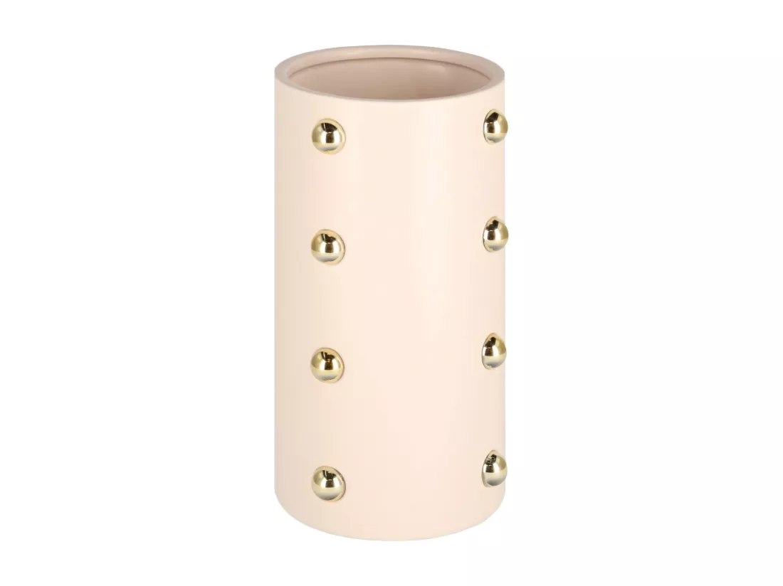 Vase Boka beige moyen 20 x 10.5