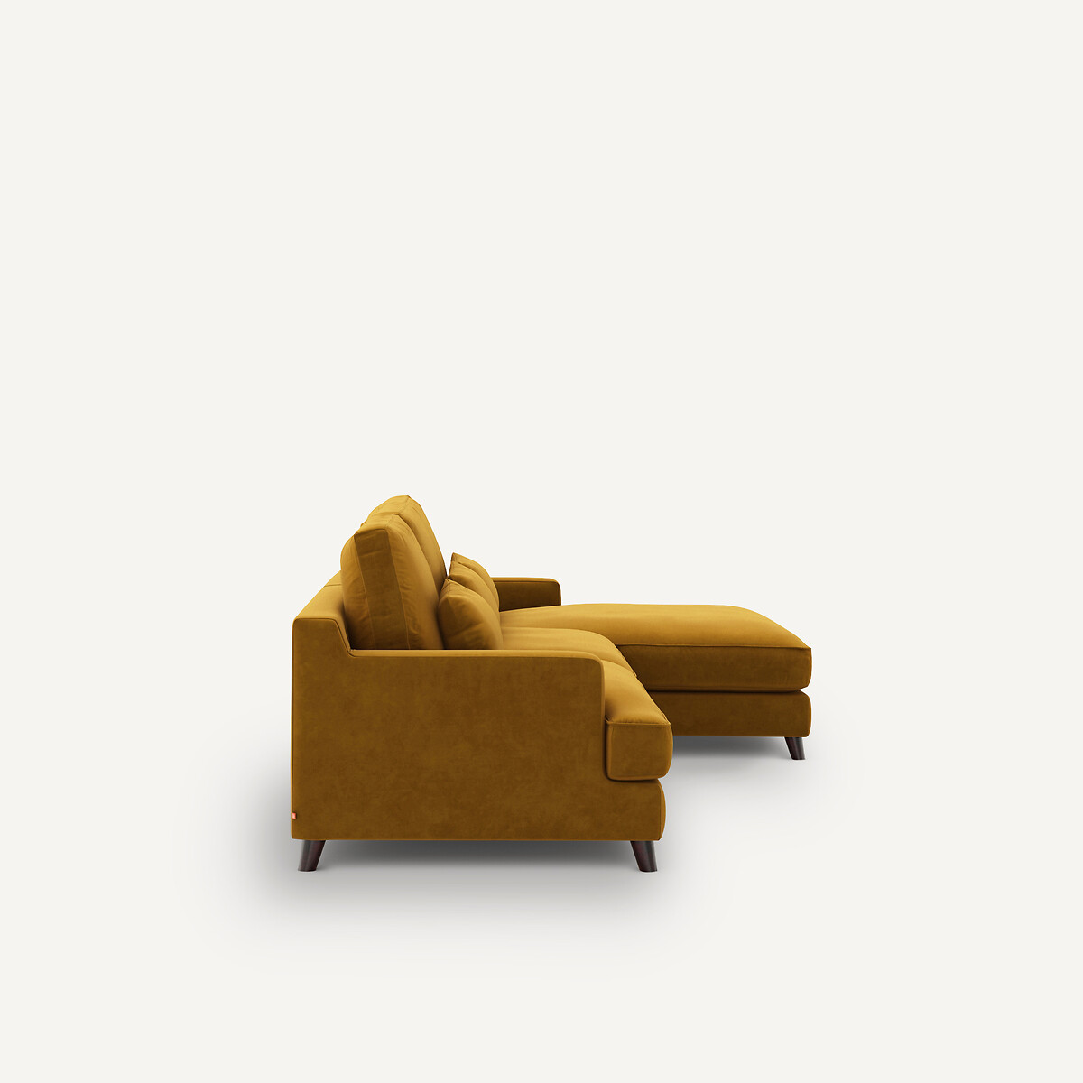 AM.PM<br>Sofá de canto em veludo, Alwine