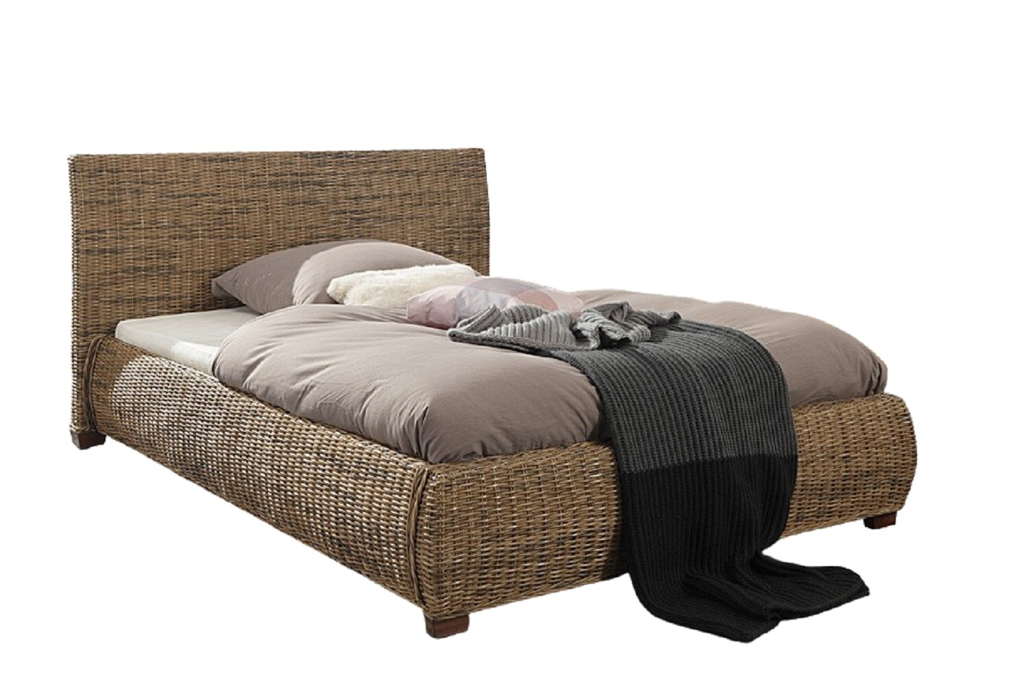 Wolf Möbel Rattanbett 