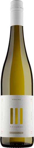 III FREUNDE Riesling Null, alkoholfrei, 0,0 Vol.