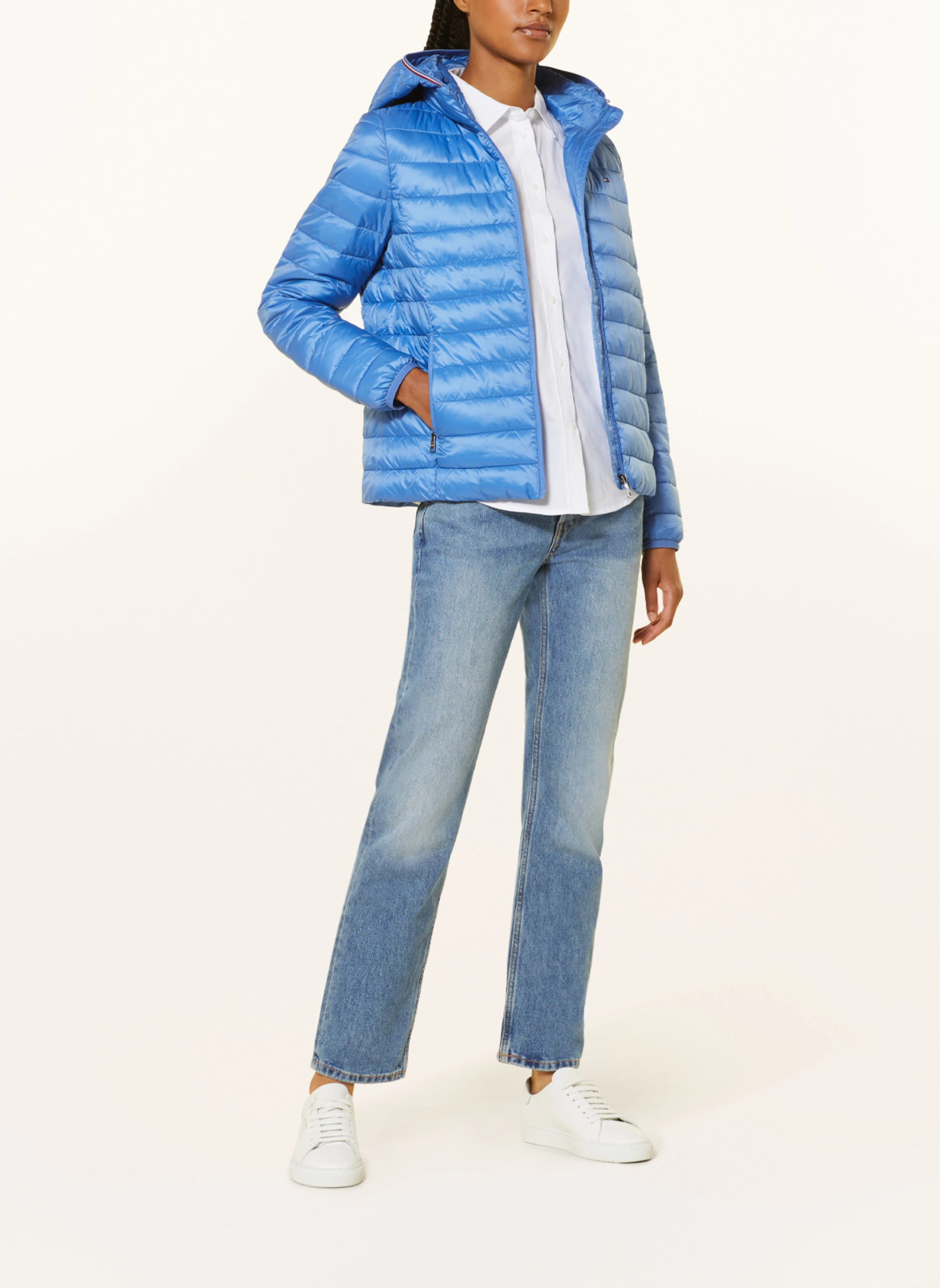 TOMMY HILFIGER Steppjacke mit abnehmbarer Kapuze