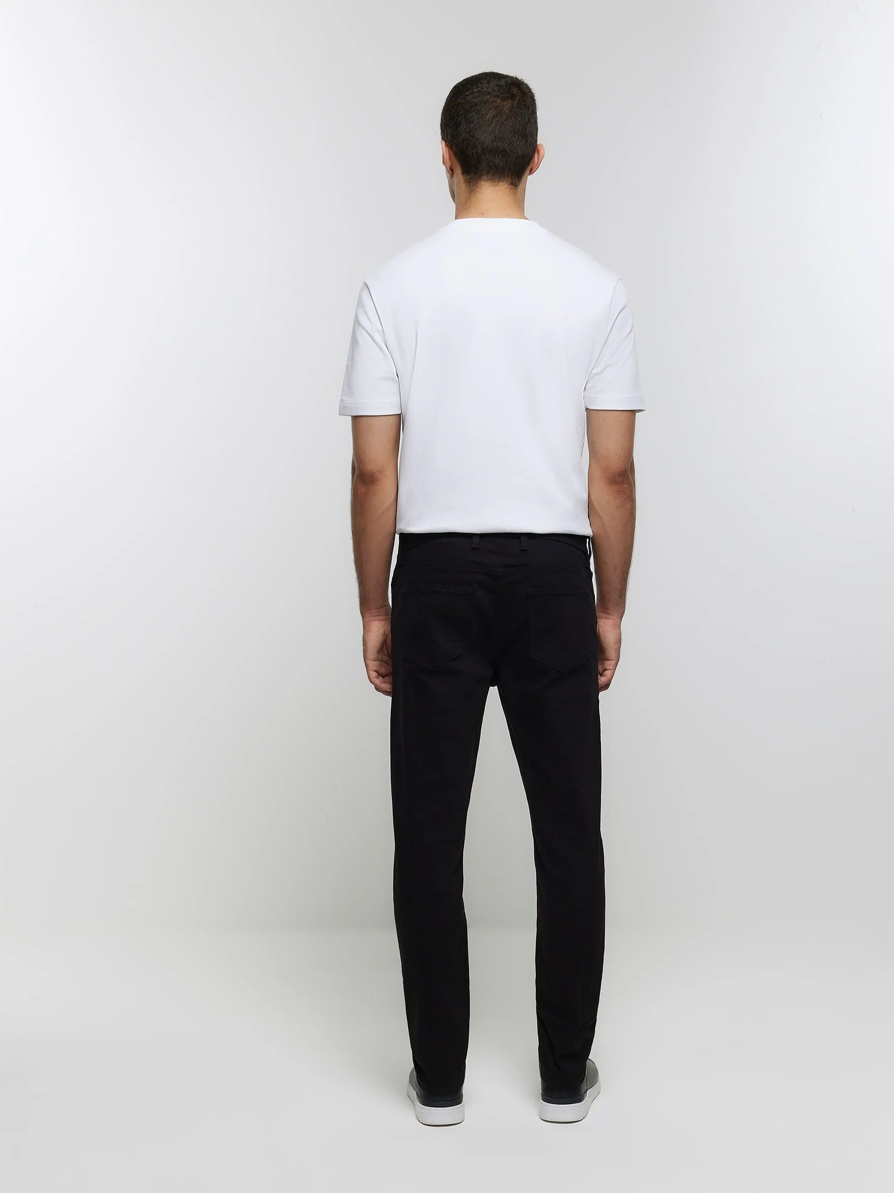 Zwart - River Island Slim Fit Stretch Jeans