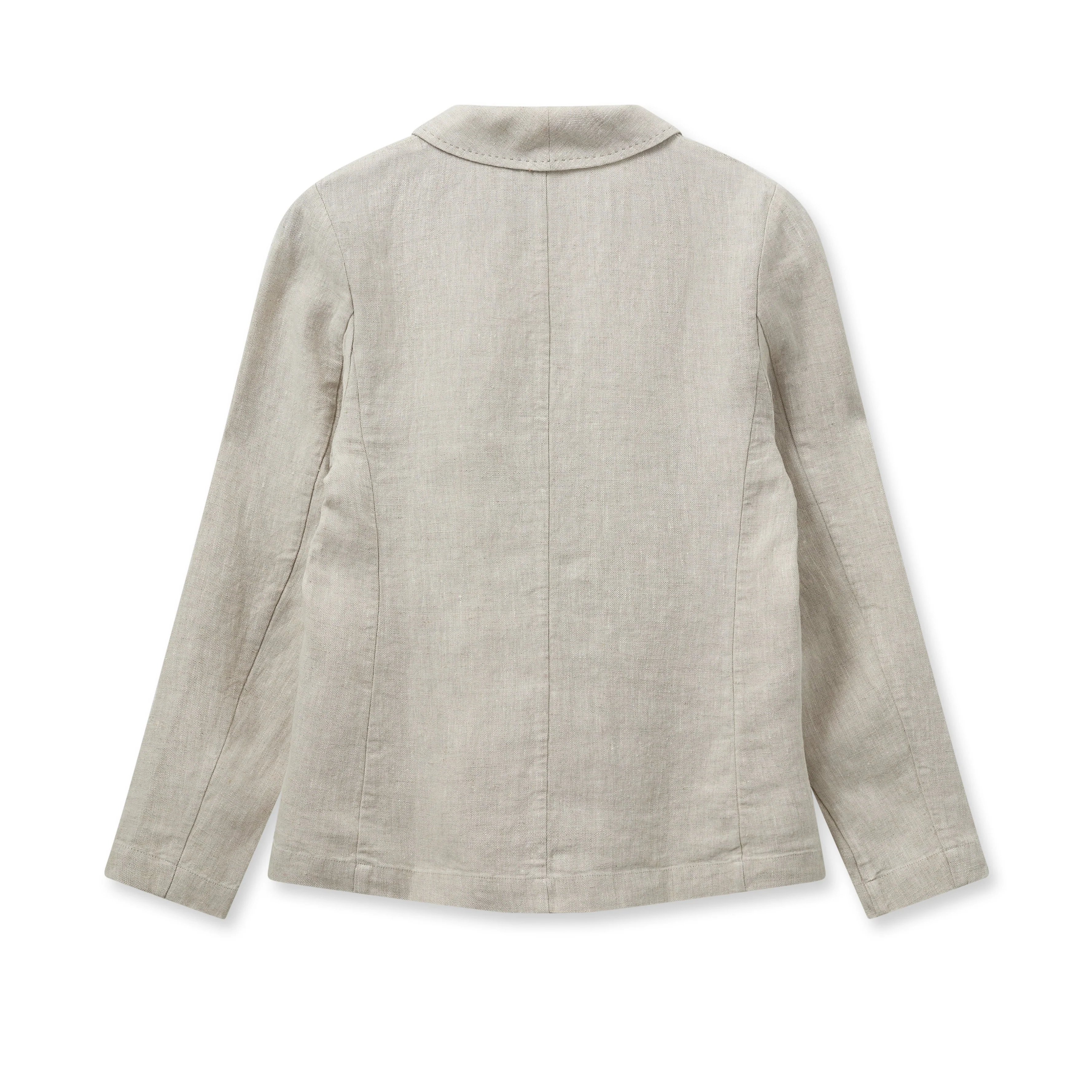 Mos Mosh  Amelina Linen Blazer - Cement