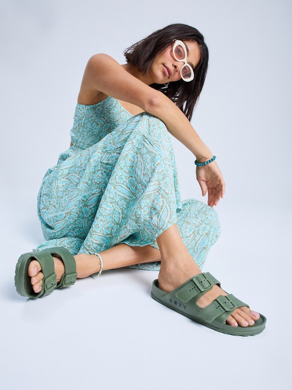 Kattie Sandales Vert Femme
