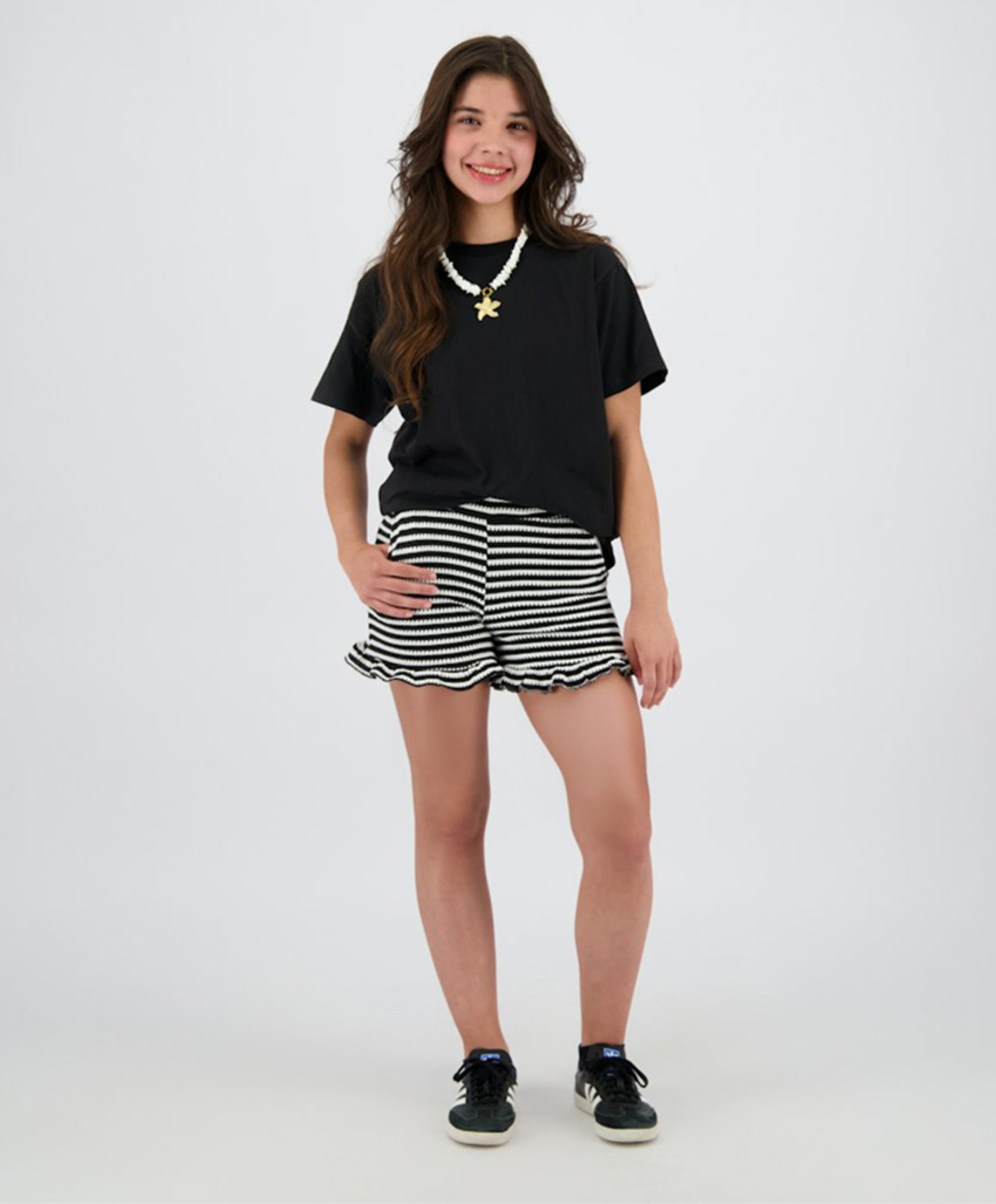 Raizzed Meisjes T-shirt zwart