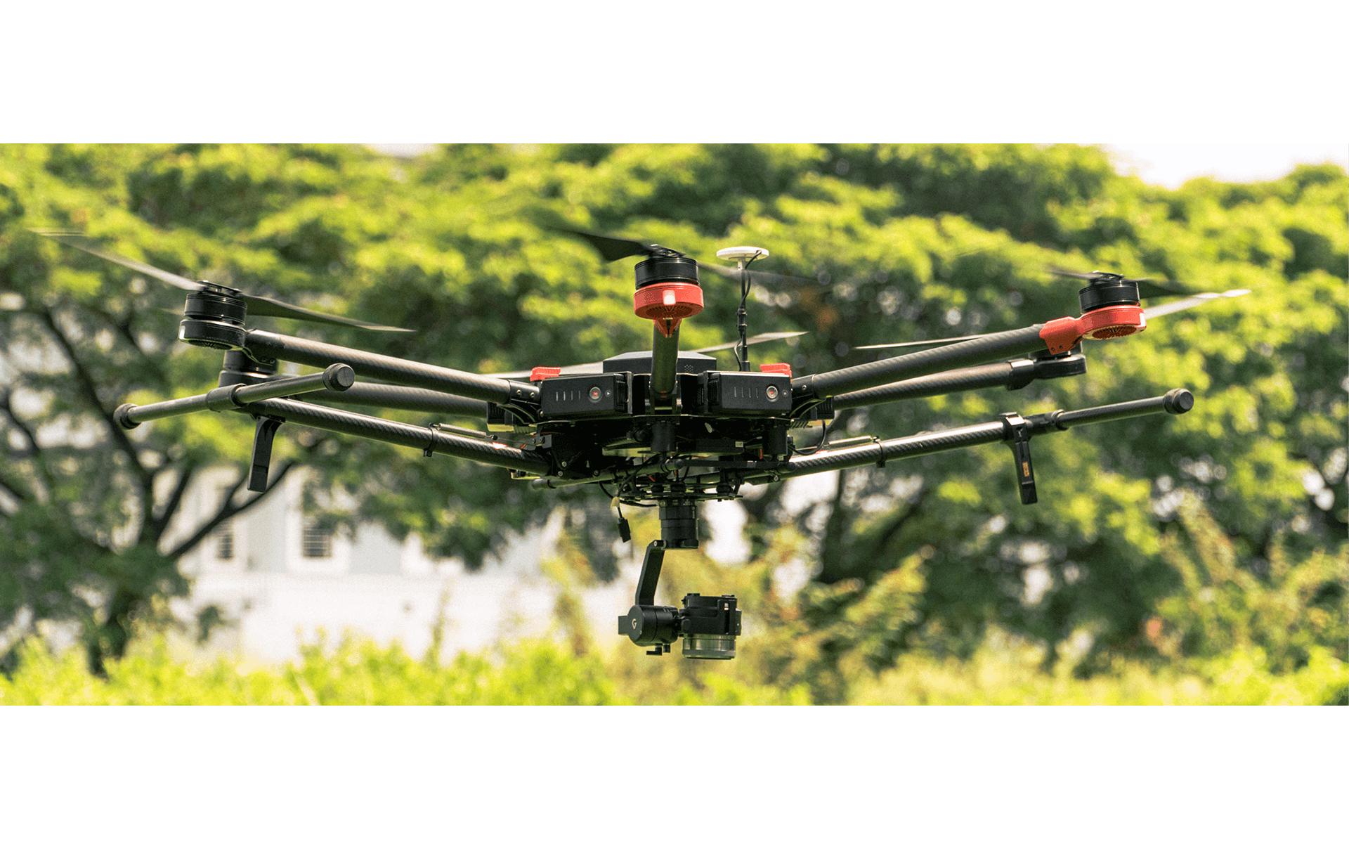 Gimbal Pixy U Universal<br>Kompakter 3-Achs Kameragimbal für Multikopter