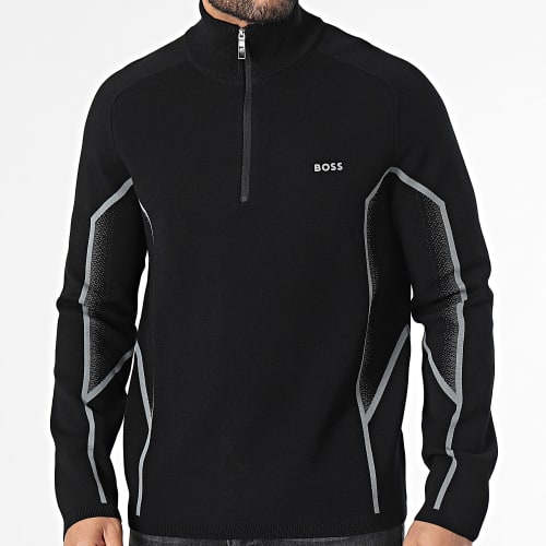 Sweat Col Zippé Zarklo 50504952 Noir