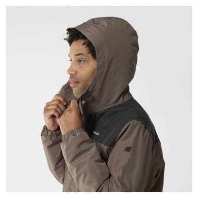 Veste imperméable Lafuma Ecoleaf Homme Brun