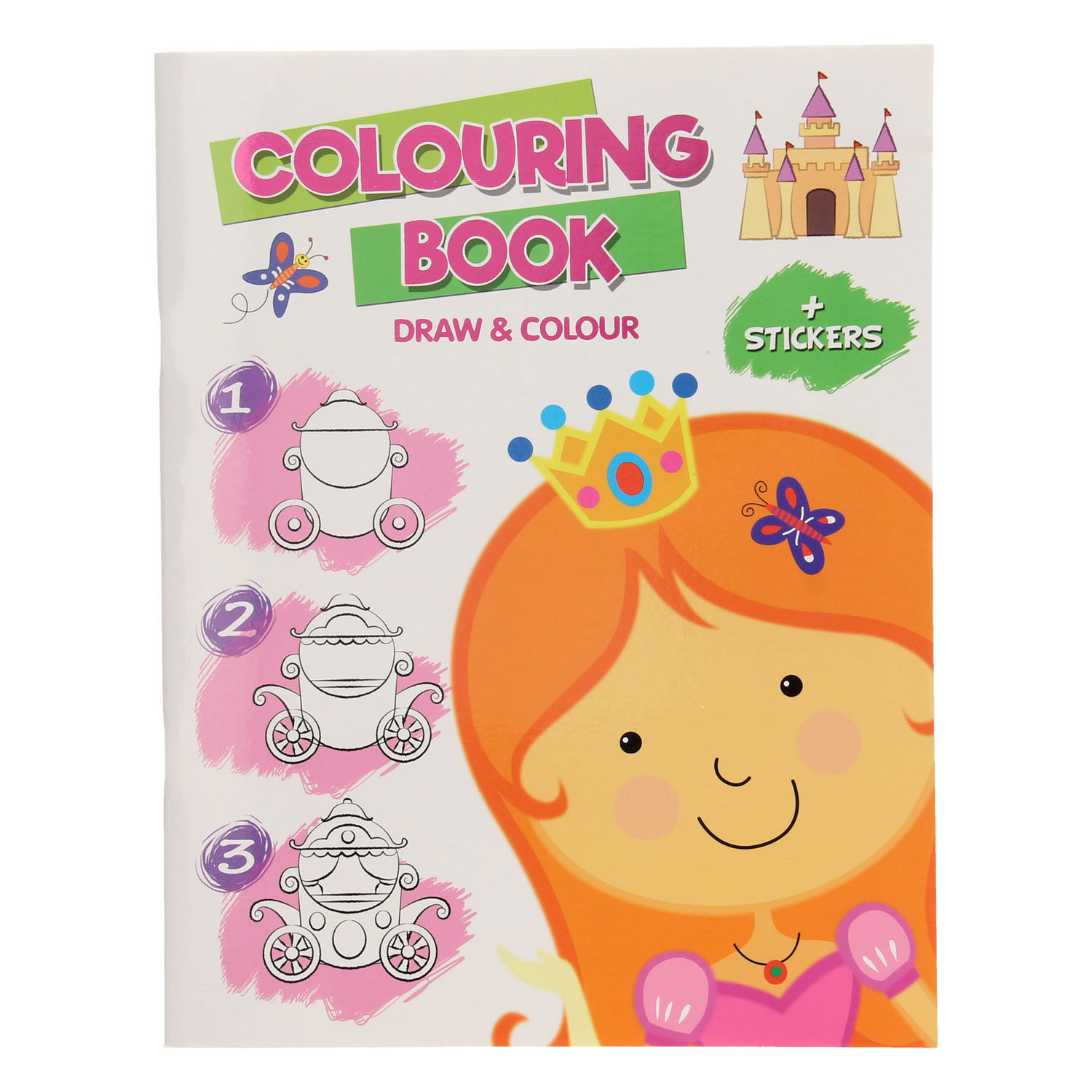 Leer Tekenen Kleurboek met Stickers