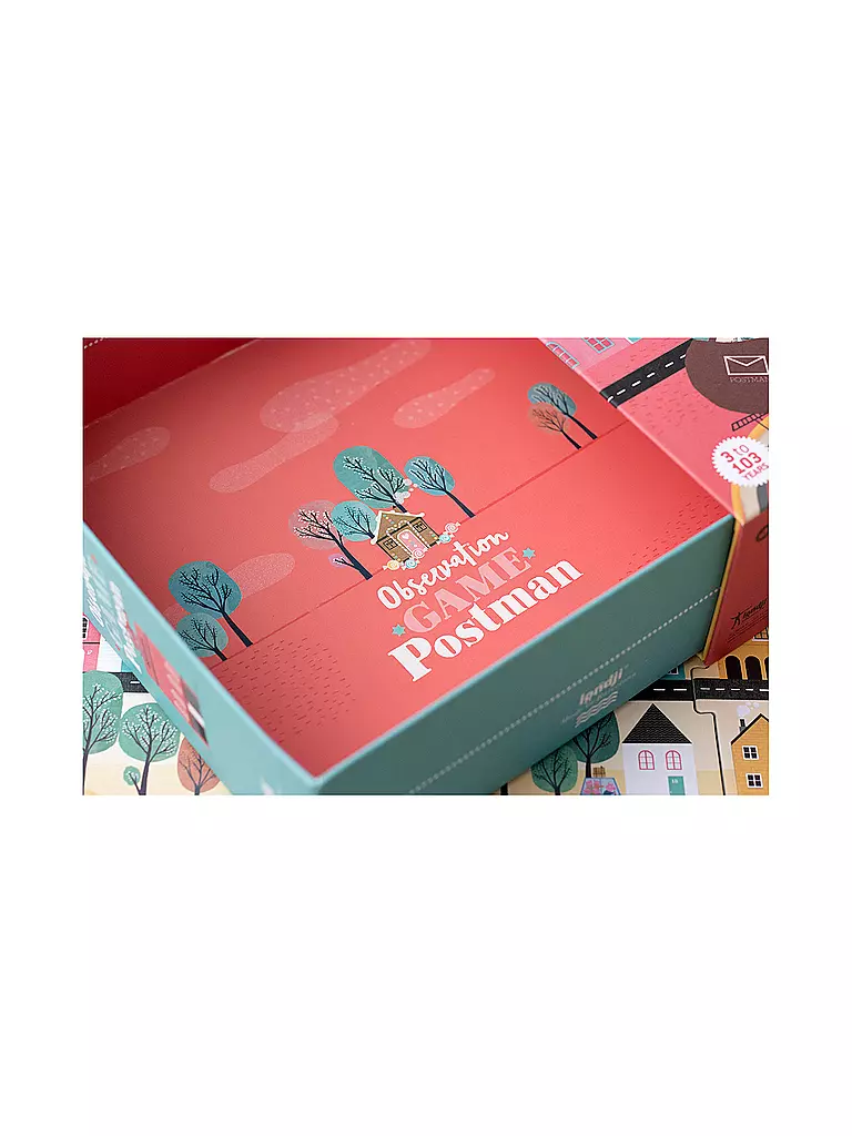 LONDJI Brettspiel POSTMAN  bunt