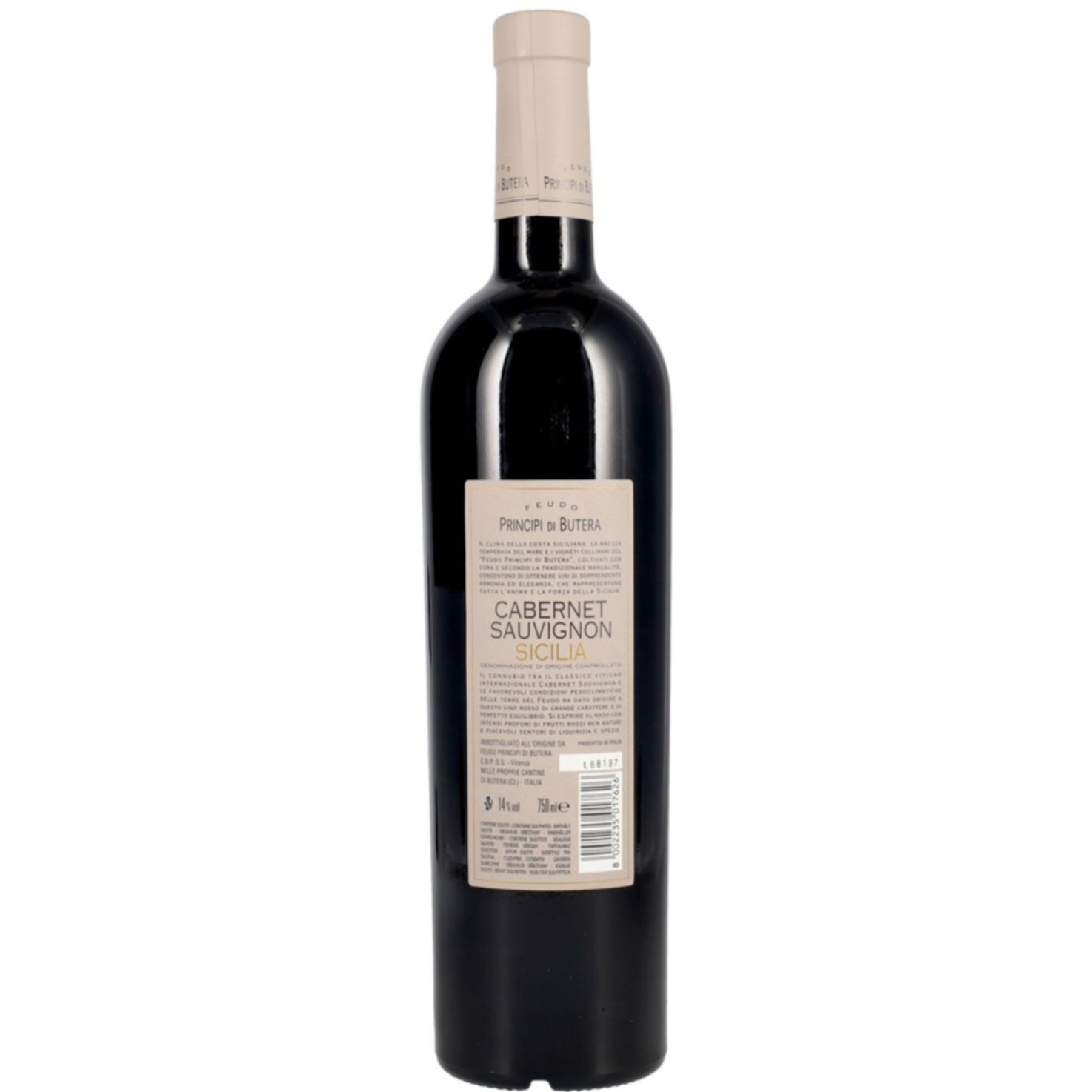 Sicilia DOC Cabernet Sauvignon Butera -75cl