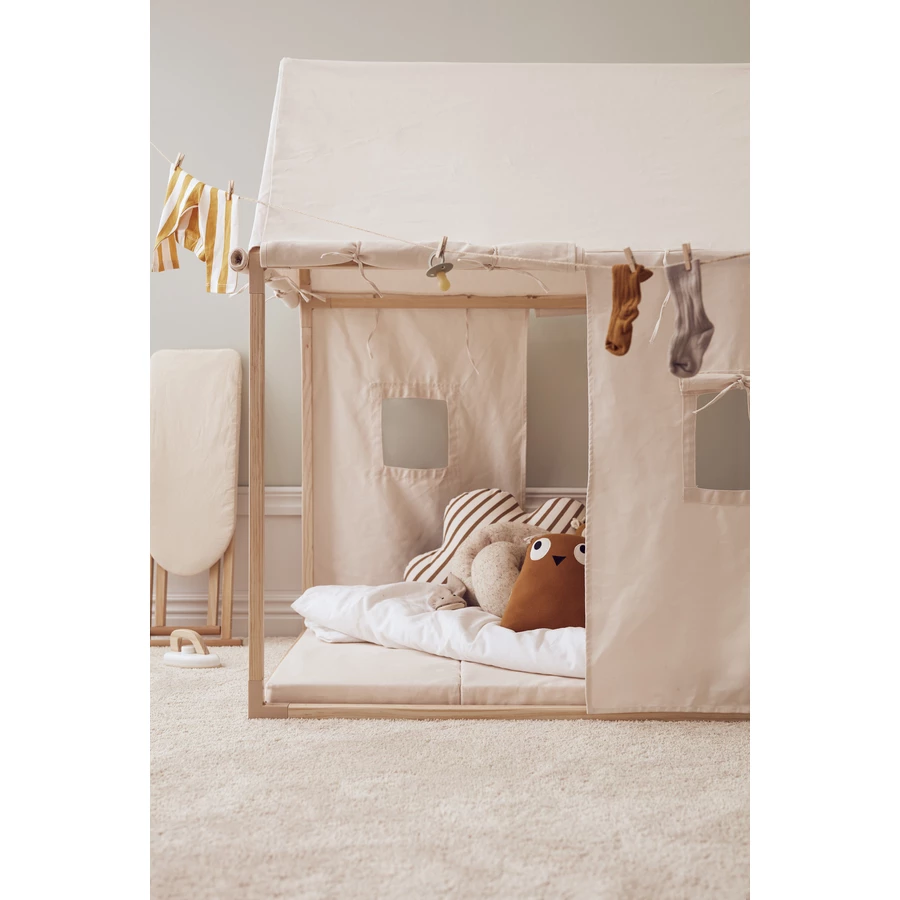 Kids Concept® Hauszelt creme beige