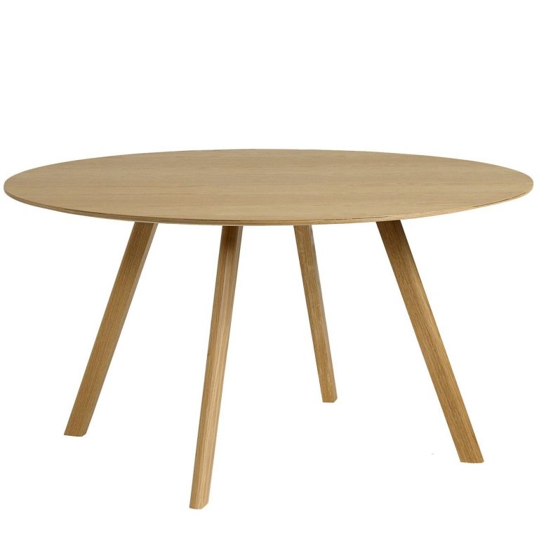 Hay Copenhague CPH25 tafel 140, gelakt eiken