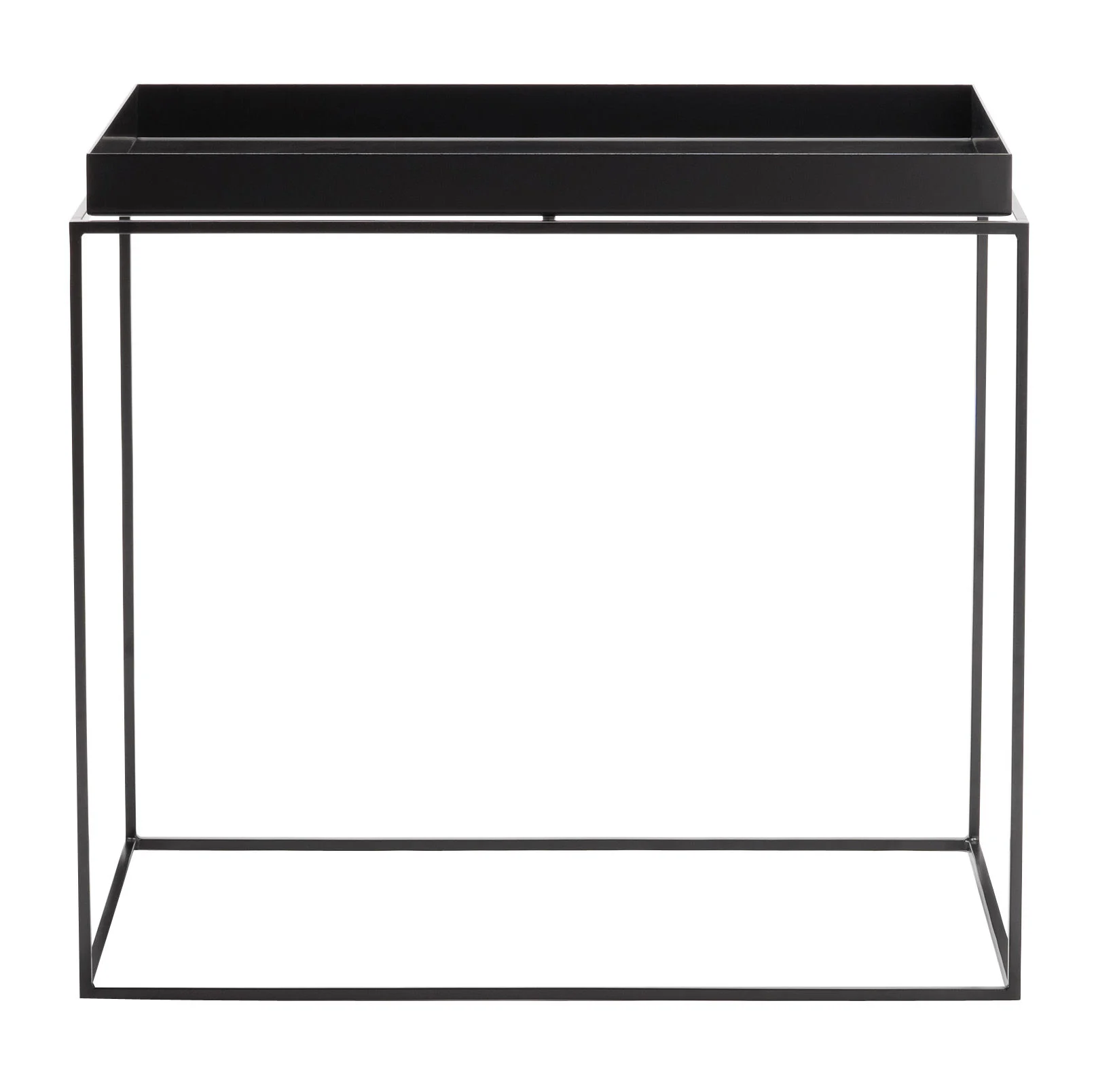 TRAY - Table basse métal | Noir