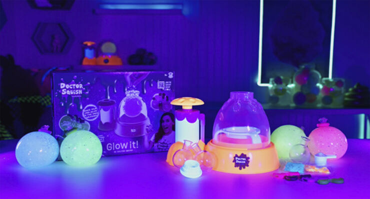 Doctor Squish Squishy Maker Neon station