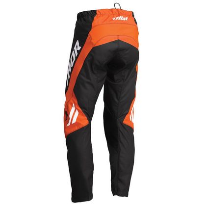 Pantalon cross Thor SECTOR CHEV CHARCOAL RED ORANGE ENFANT - Gris / Orange