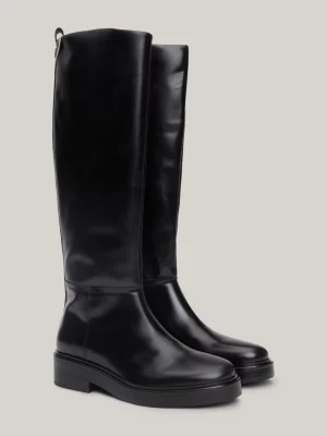 Botas de couro de cano alto