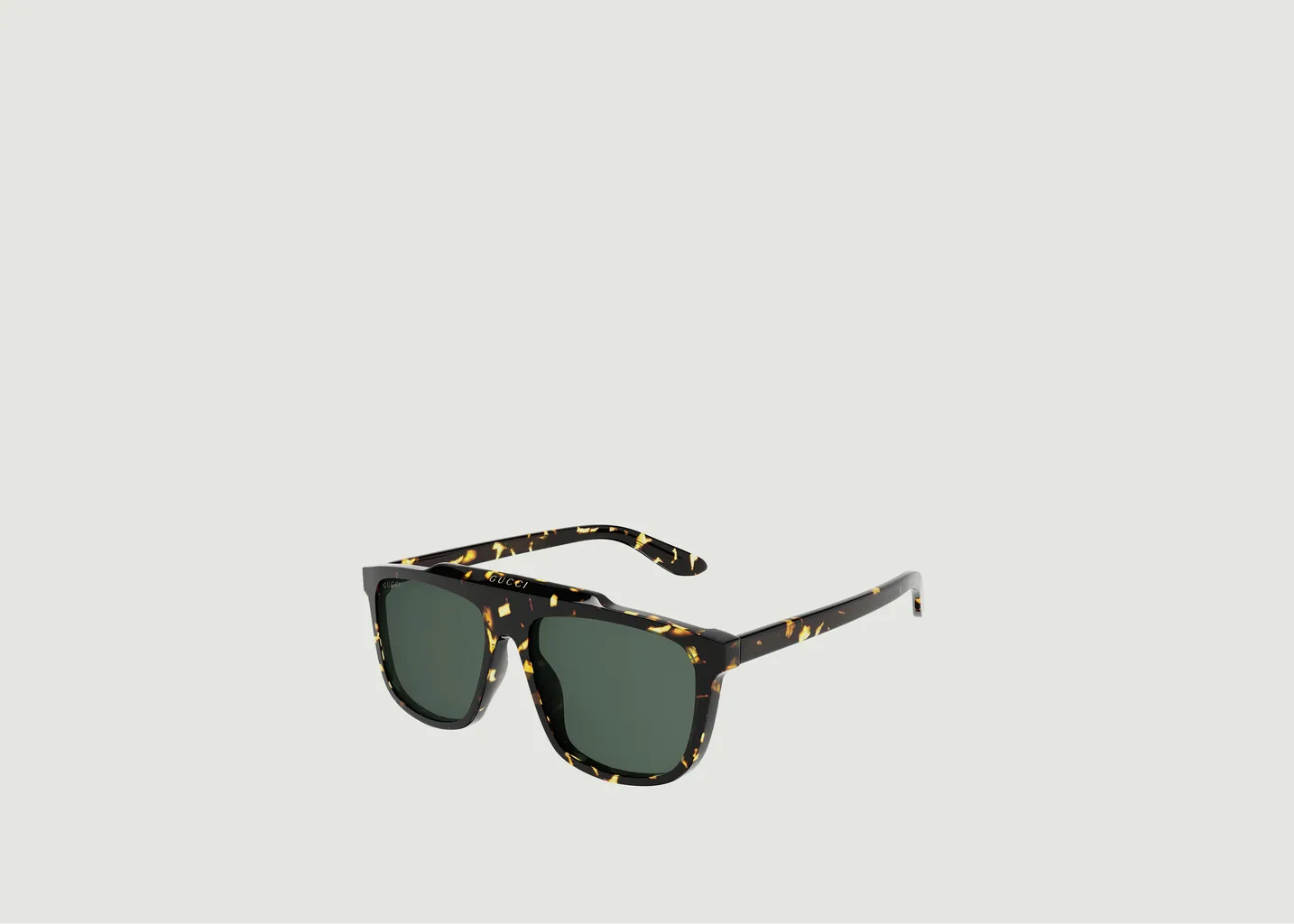 Lunettes de soleil écailles siglées aviateur Gucci