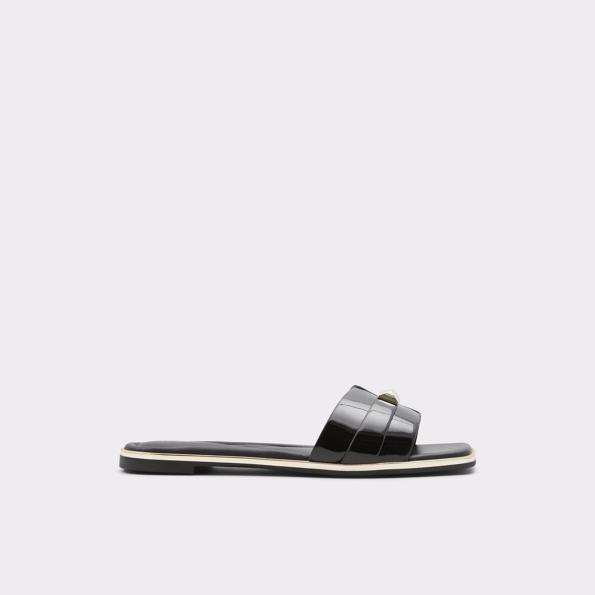 Darine Black Women Flat Sandals