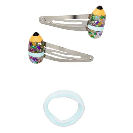 Die Spiegelburg Haarclips & Haargummis Stift - beautiful Stars, 1 Packung, 2-fach sortiert