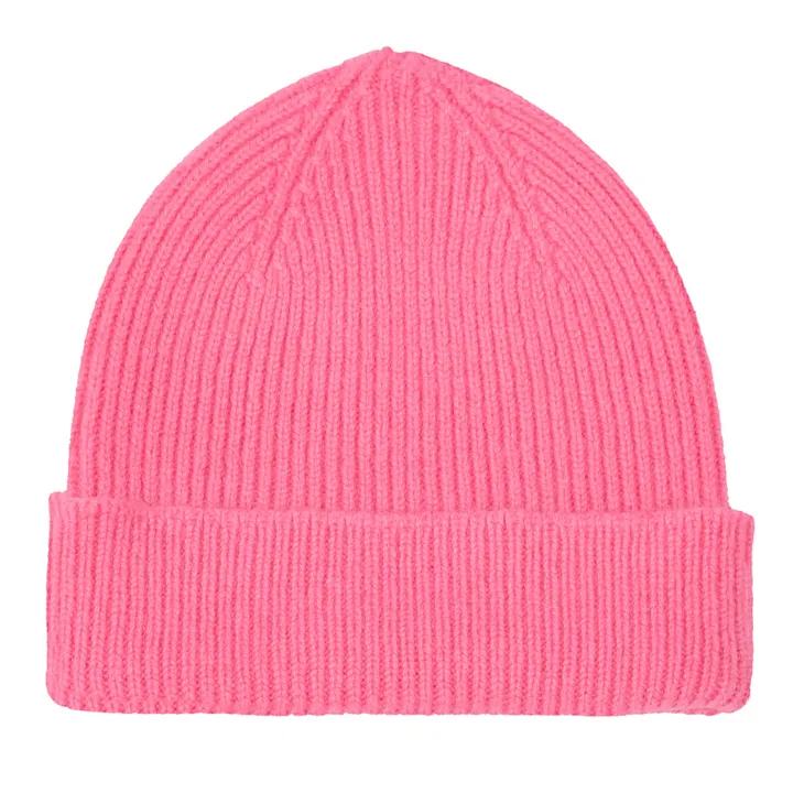 Le Bonnet Amsterdam Bonnet Laine et Angora | Rose bonbon
