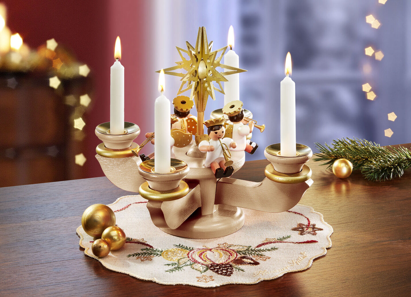 Adventsleuchter aus dem Hause Zeidler