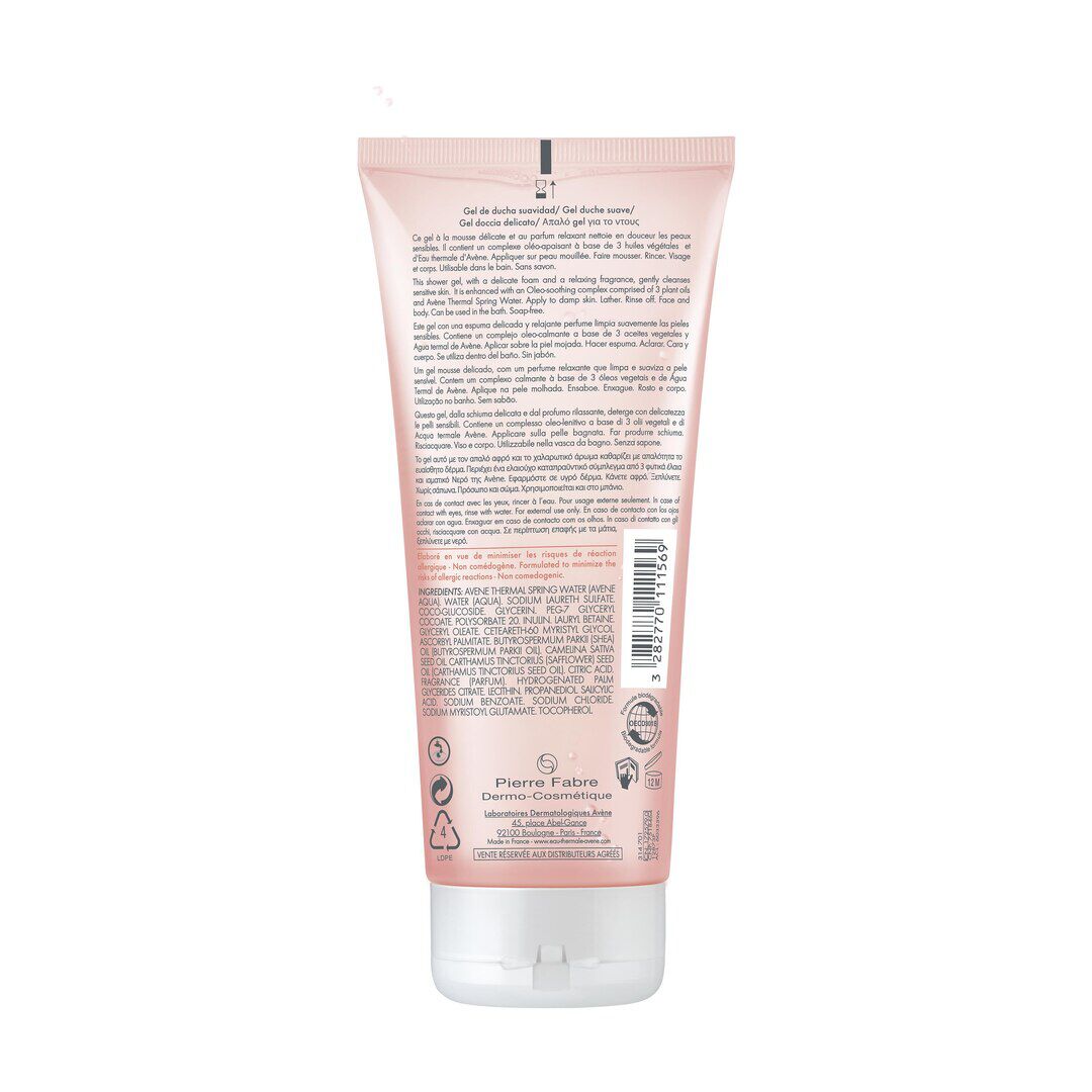 AVENE  Body Gel Duche e Champô - 200ml