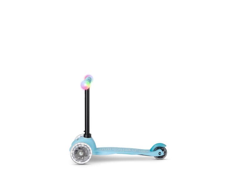 Micro Mobility Kickboard Mini2Grow Deluxe Magic LED, Blue All-in-one Scooter für die ersten Lebensjahre