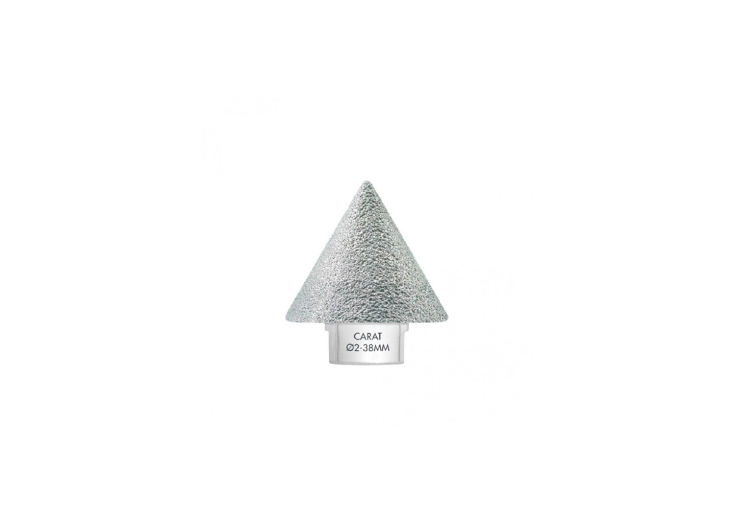 Carat EHM0380406 Conische diamantfrees droog - 2-38mm