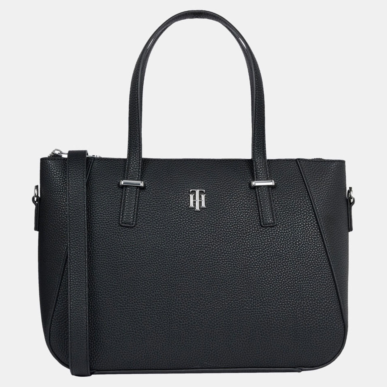 Tommy Hilfiger Sac à main Element Satchel noir - 24x31x12 cm